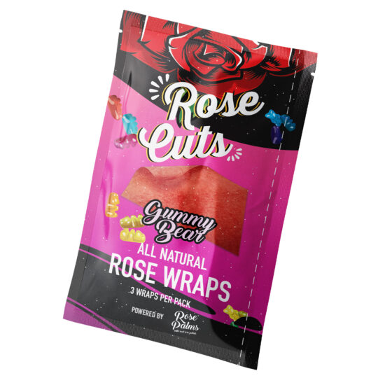 PINK ROSE CUTS GUMMY BEAR