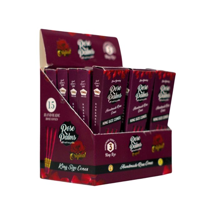 BOX OF ORIGINAL ROSE CONES KING SIZE