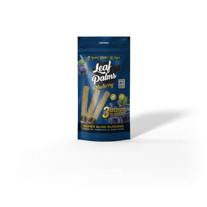 LEAF PALMS BLUEBERRY SLIM SIZE