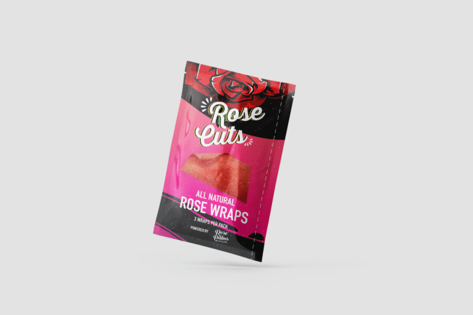 PINK ORIGINAL ROSECUT WRAPS – SINGLE POUCH