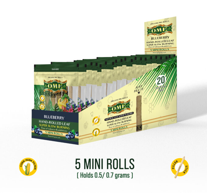 Blueberry – 3 Pack Mini Wraps