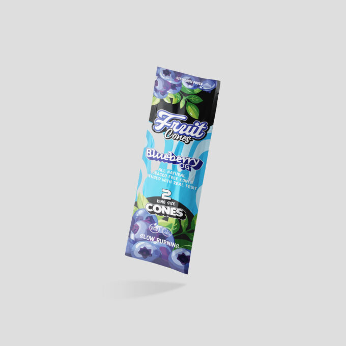 POUCH FRUIT CONES BLUEBERRY OG