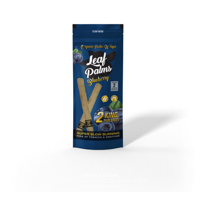 LEAF PALMS BLUEBERRY KING SIZE