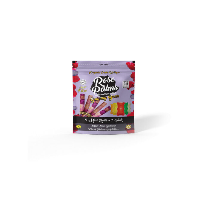 MINI ROSE WRAPS GUMMY BEAR