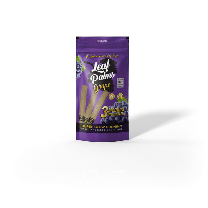 LEAF PALMS GRAPE SLIM SIZE