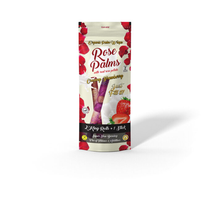 ROSE PALMS CREAMY STRAWBERRY KING SIZE