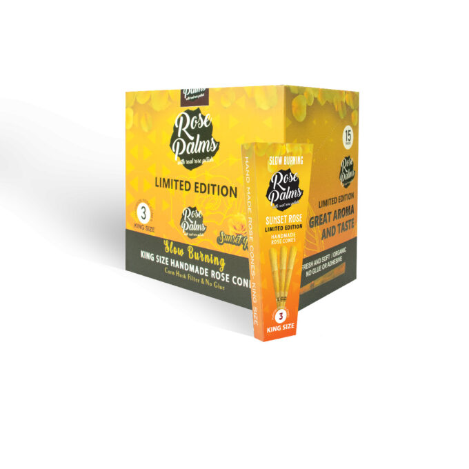 SUNSET ROSE – MADE WITH REAL YELLOW ROSE PETALS
