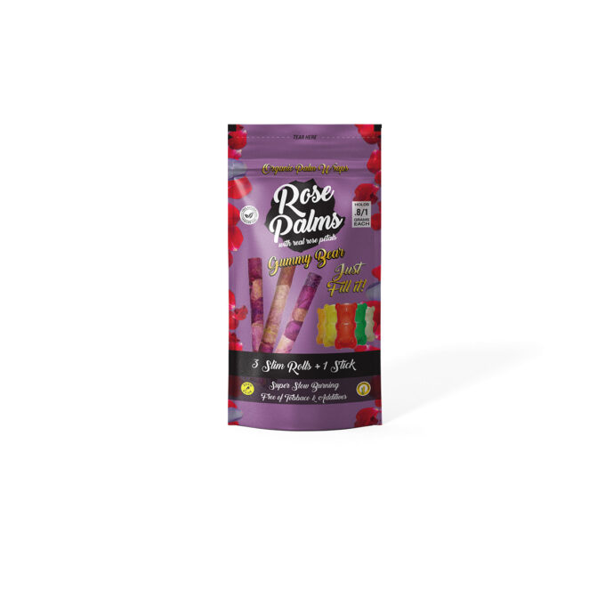 ROSE PALM GUMMY BEAR SLIM SIZE