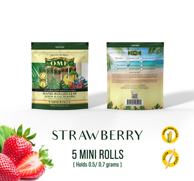Strawberry – 3 Pack Mini Wraps