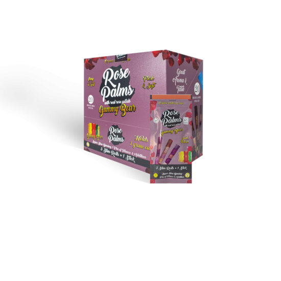 ROSE WRAP BOX SLIM SIZE “CREAMY STRAWBERRY”