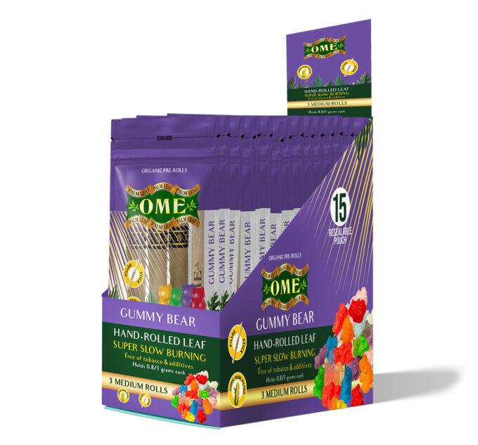 Box of 45 MEDIUM Wraps – Gummy Bear Flavor