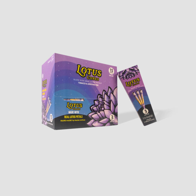 BOX LOTUS CONES