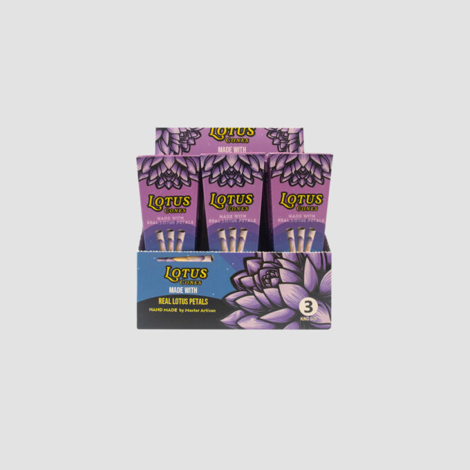 BOX LOTUS CONES