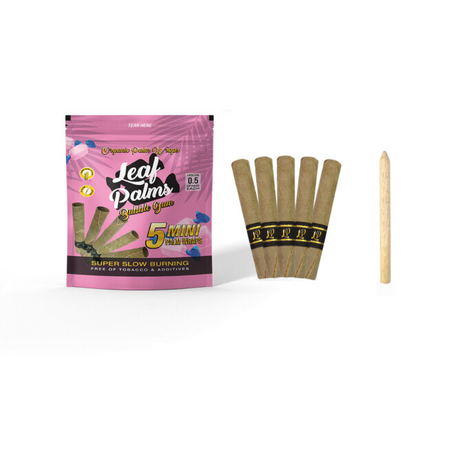 LEAF PALMS MINI BUBBLE GUM