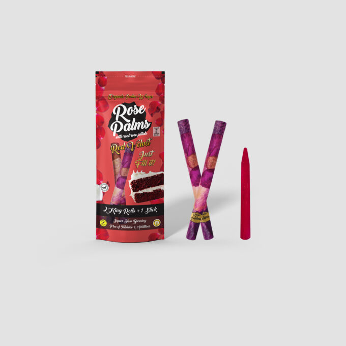 BOX ROSE PALMS KING RED VELVET CAKE