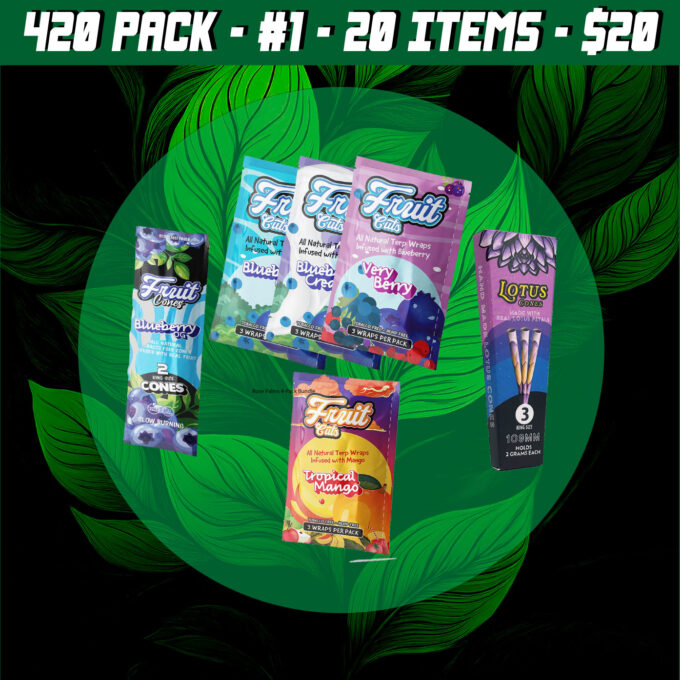 420 – PACK #1 – THE ESSENTIALS BUNDLE – $20