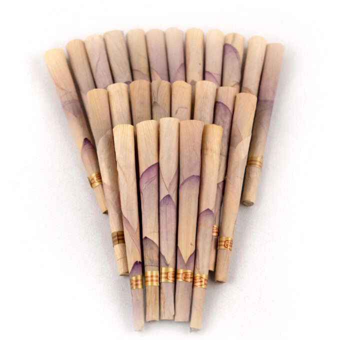 Real Lotus Blue Classic King Size 109mm Pre Rolled Cone Bulk – 25 cones