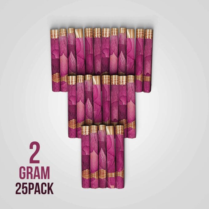 Real Rose Classic King Size 109mm Pre-Rolled Tubes Bulk – 25 Tubes Original