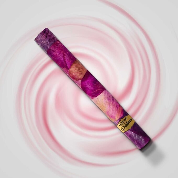 Real Rose Classic King Size 109mm Pre-Rolled Tubes Bulk – 25 Tubes Creamy Strawberry