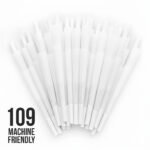 White Organic King Size 109mm Pre Rolled Cones