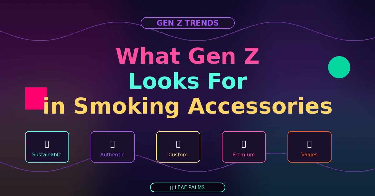 What Gen-Z Looks for in Smoking Accessories